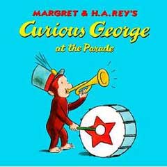 Curious George at the parade